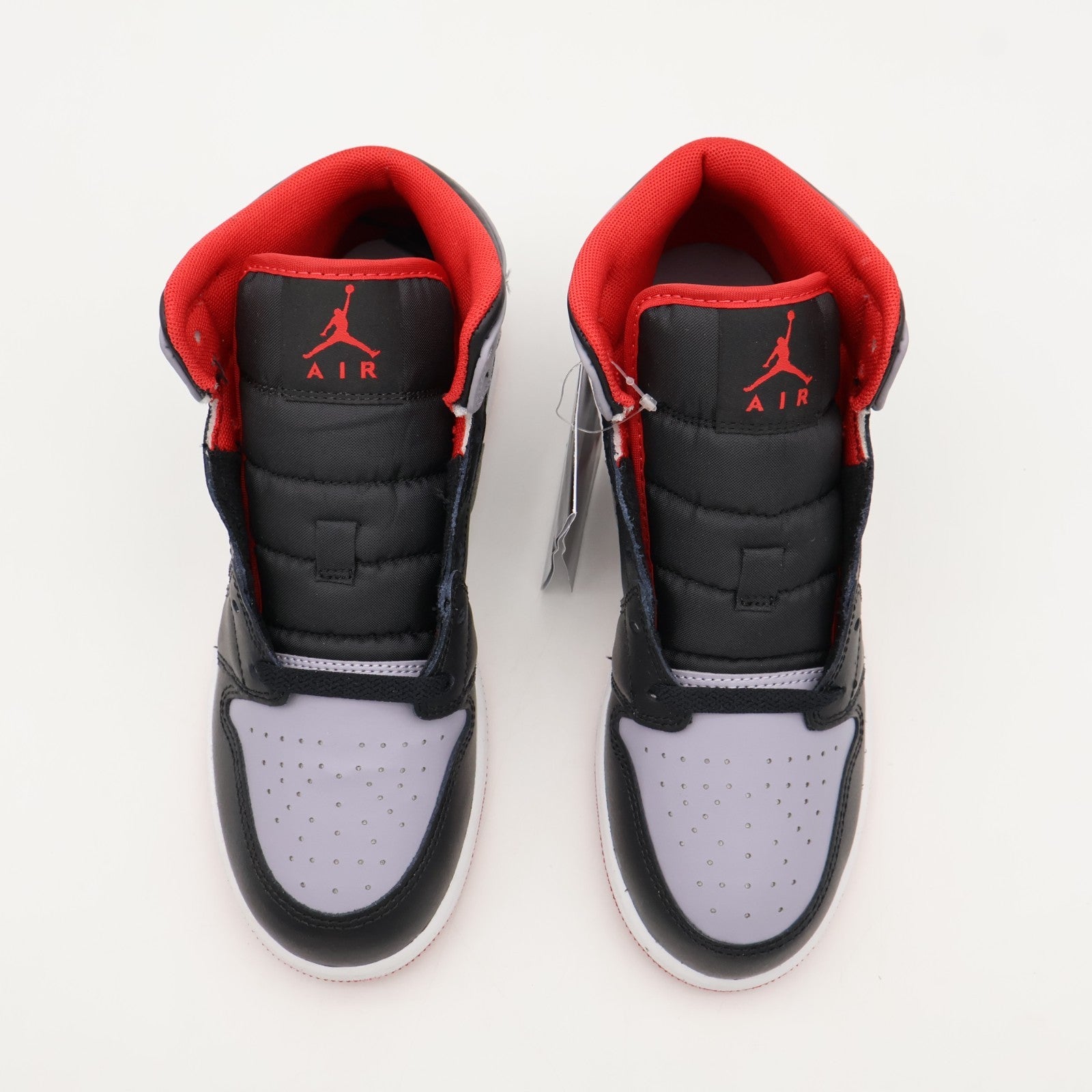 DQ8423-006 Nike GS Air Jordan 1 Mid Black Cement Grey