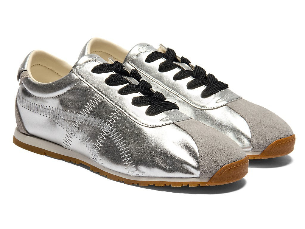 1183C619-020 Onitsuka Tiger Tiger Corsair A55 "Pure Silver/Steeple Grey" (Men's)