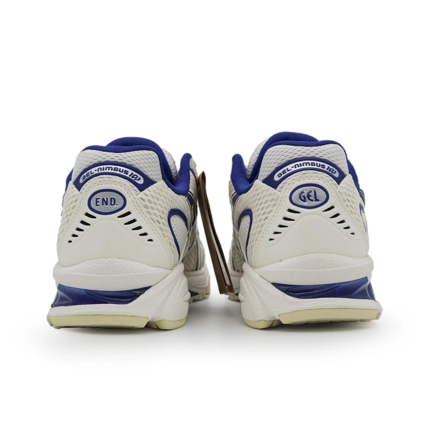 1203A875-250 END. Asics Gel-Nimbus 10.1 Snow White Sodalite Blue (Men's)