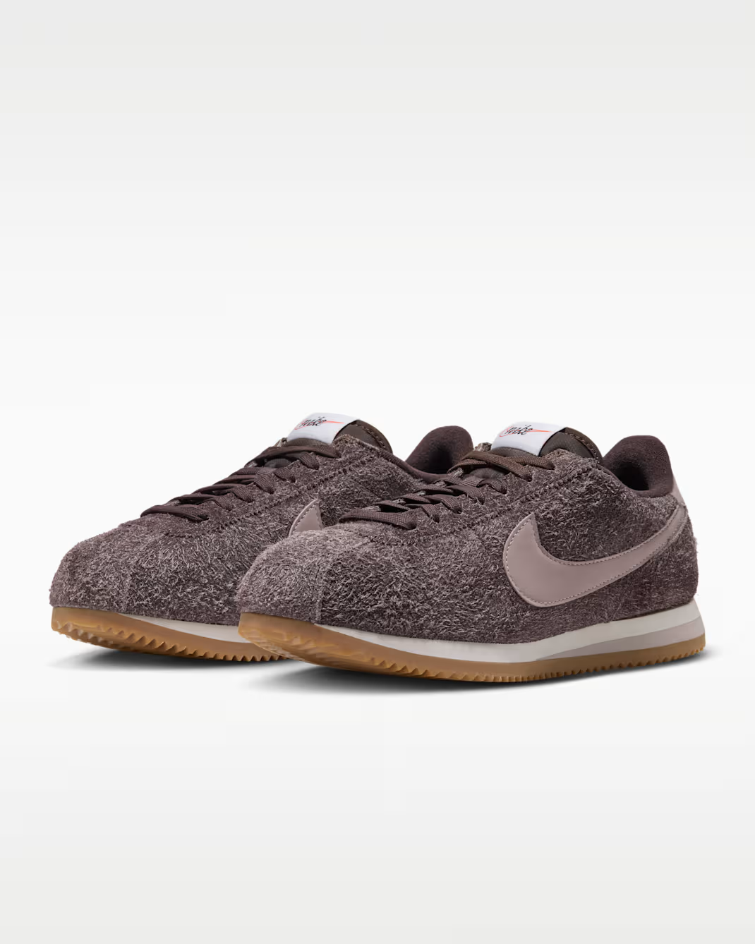 IQ0025-200 Nike Cortez Suede "Baroque Brown/Sail" (Women's)