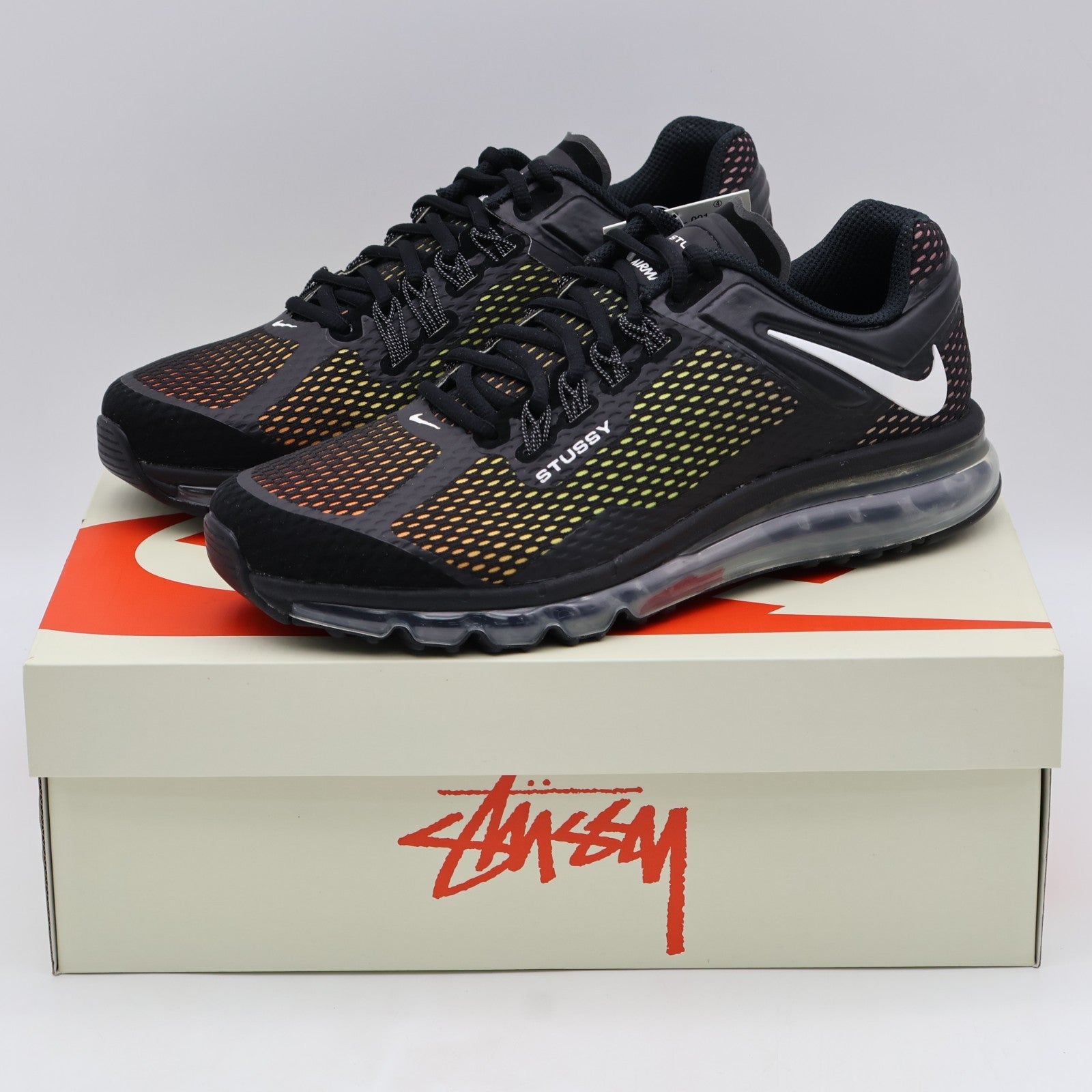 DO2461-001 Stussy Nike Air Max 2013 Black (Men's)