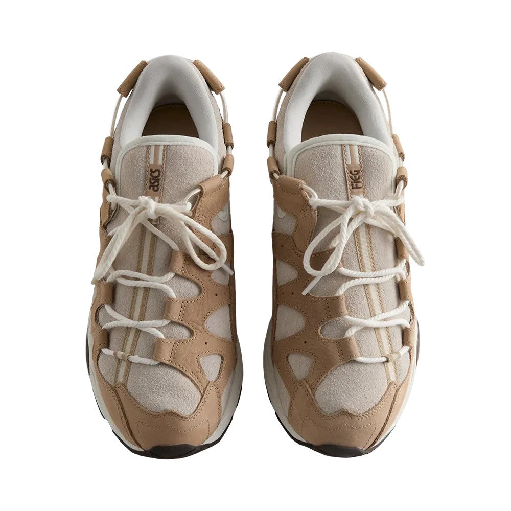 1203B646-200 KITH Ã Giorgio Armani Ã Asics Gel-Mai 0.1 White Onyx/Safari (Men's)