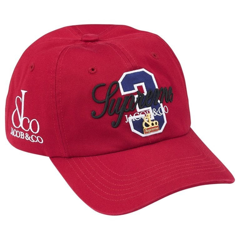 Supreme x La Martina 6-Panel Red