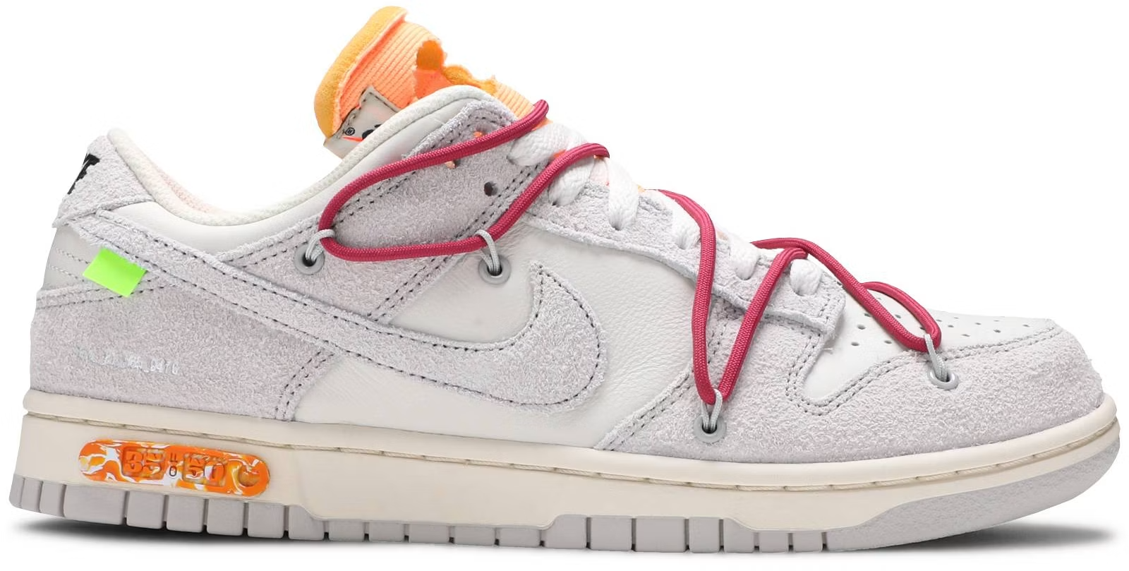 DJ0950-114 Off-White Ã Nike Dunk Low 1 of 50 "Lot.35" (Men's)
