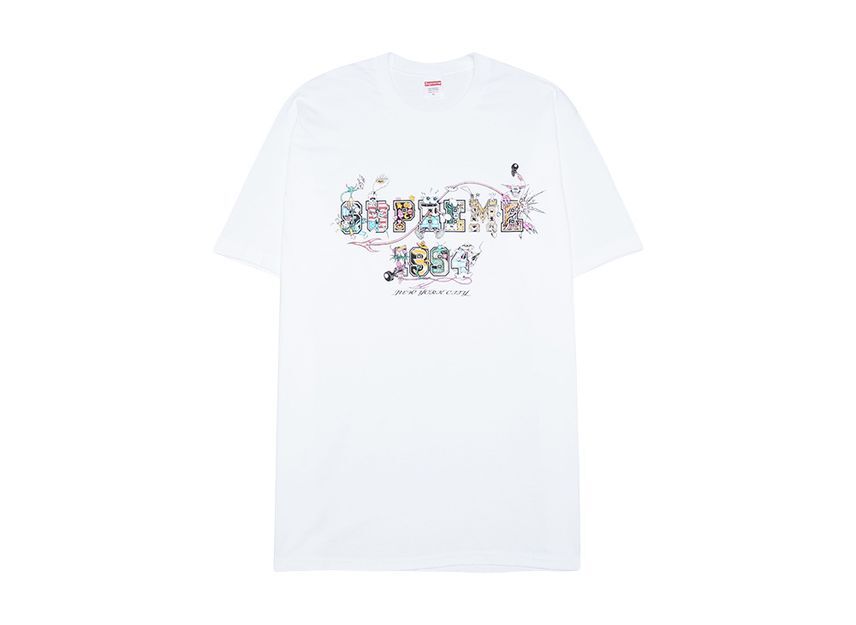 Supreme Varsity Tee White