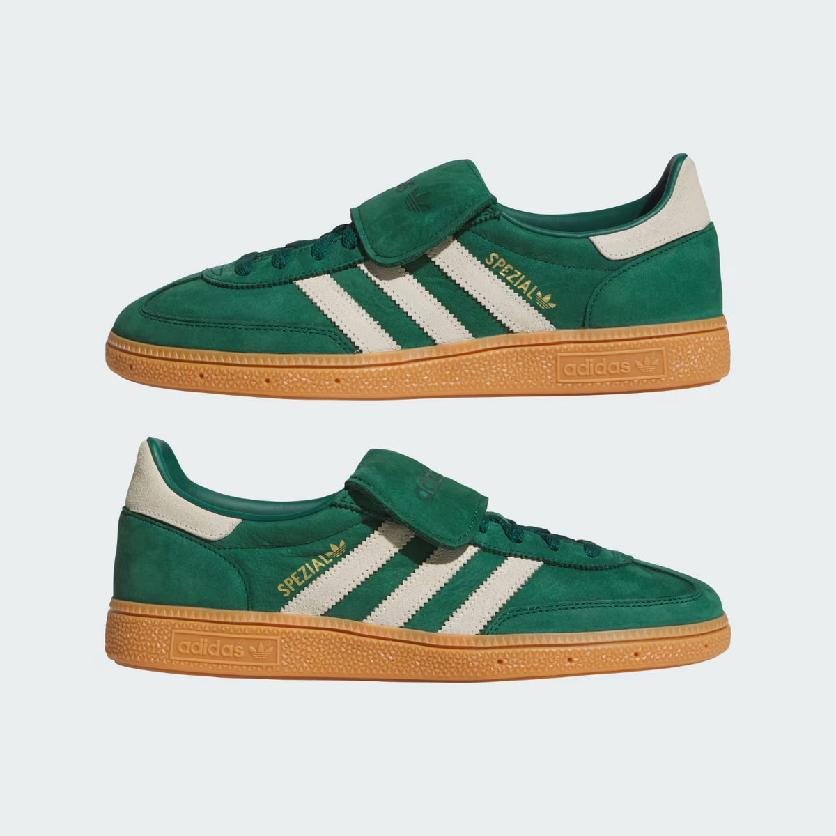 JR4880 adidas Originals Handball Spezial Long Tongue Collegiate Green (Men's)