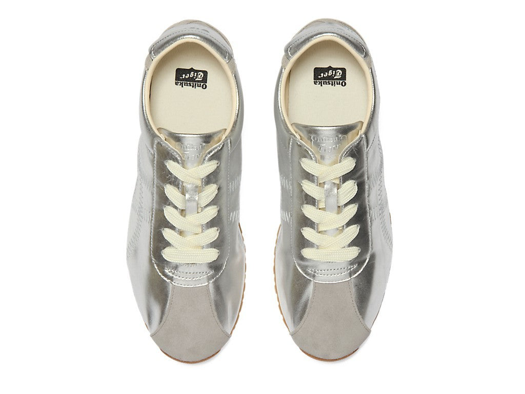 1183C619-020 Onitsuka Tiger Tiger Corsair A55 "Pure Silver/Steeple Grey" (Men's)