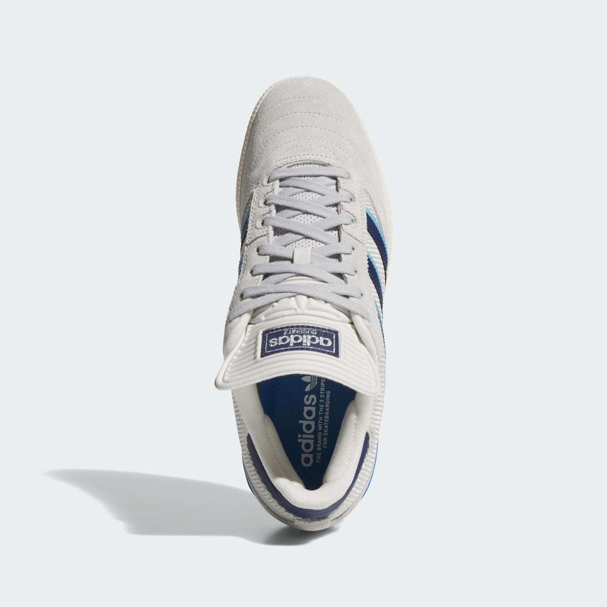 JH8123 adidas Originals Busenitz Grey Two Dark Blue Chalk White (Men's)