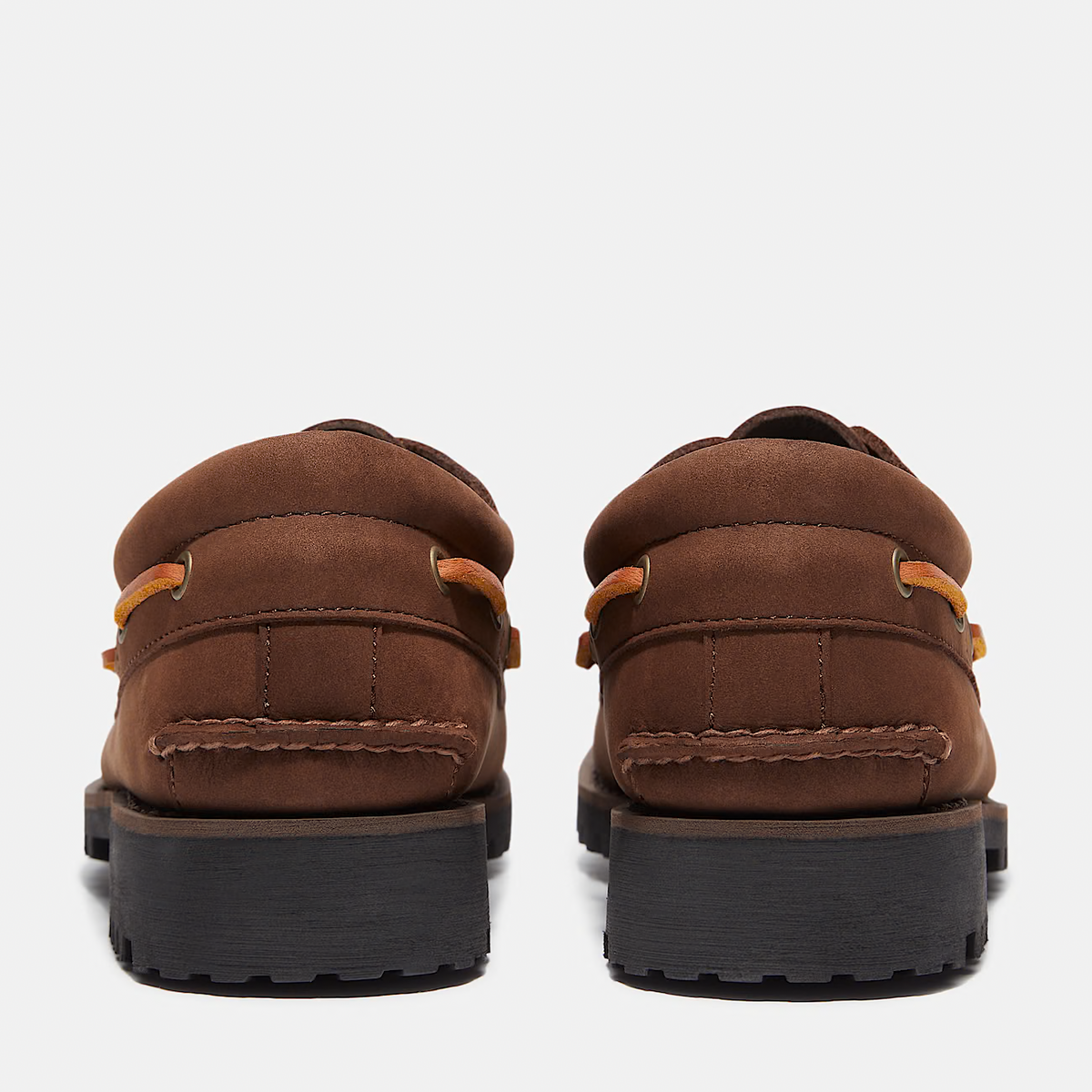 TB0A2PDQW07 Timberland 3-Eye Lug Handsewn Boat Shoe "Brown Nubuck" (Men's)