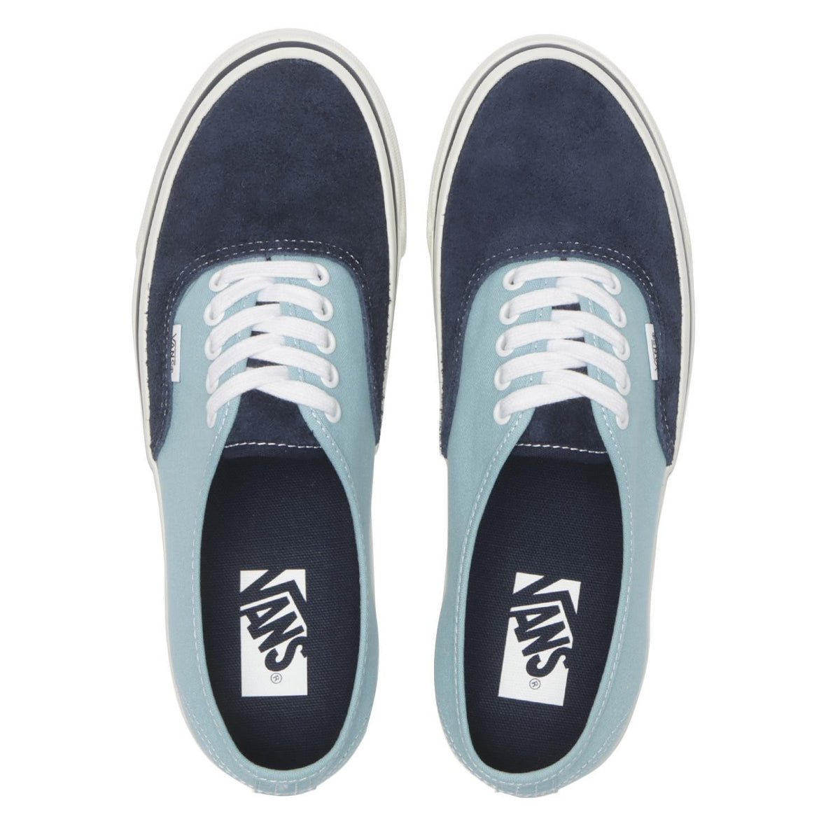 VN000EBNICO Vans Premium Authentic 44 Suede Canvas Dress Blue Aquatic (Men's)