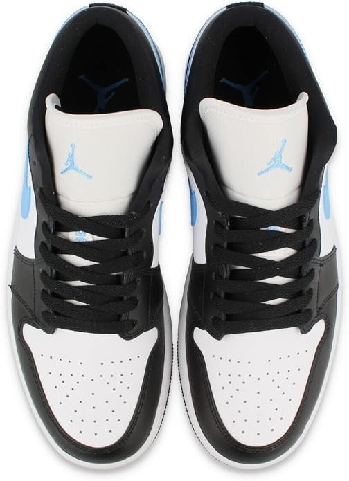 DC0774-041 Nike Air Jordan 1 Low "Black/University Blue" (Women's)