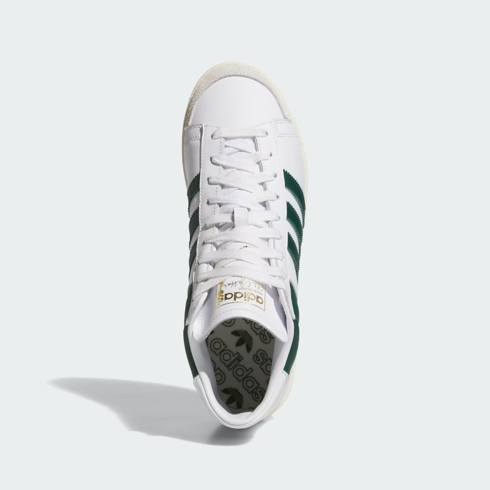 JI3444 adidas Originals Jabbar Hi Cloud White Collegiate Green Off White (Men's)