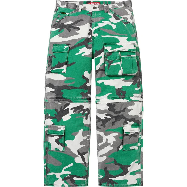 Supreme Zip-Off Utility Pant Green Camo