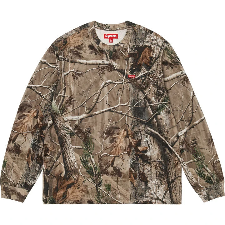 Supreme Small Box L/S Tee Realtree AP Camo