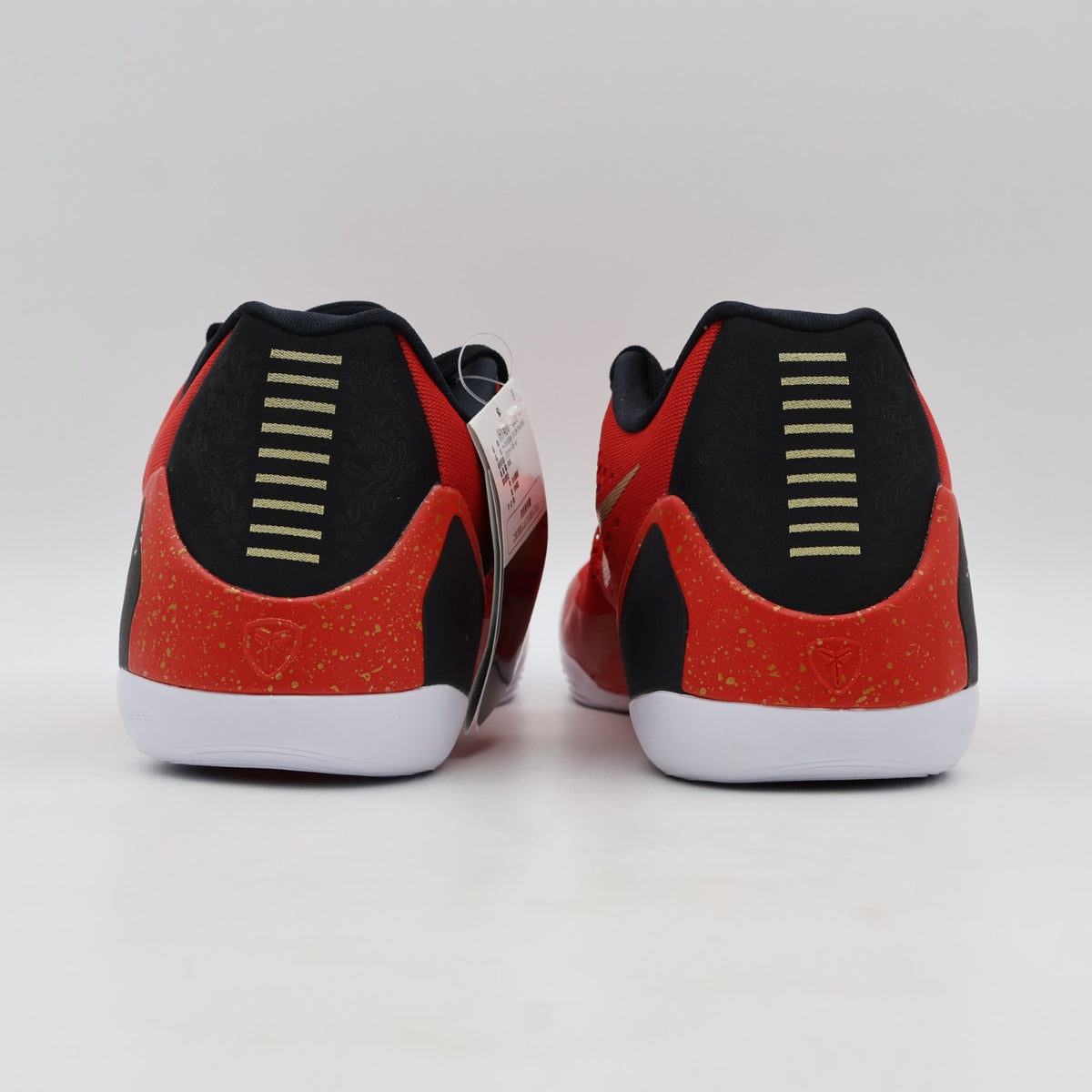 IH1400-600 Nike Kobe 9 Low Protro EM China University Red and Metallic (Men's)