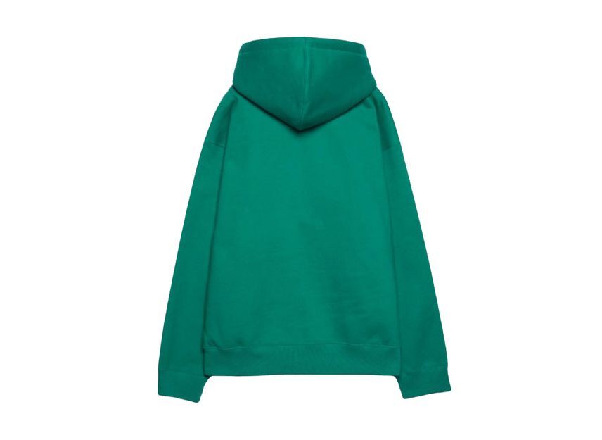 Supreme Champion Zip Up Hooded Sweatshirt Green
