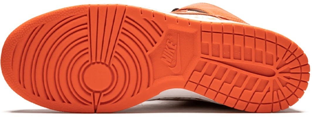 307385-181 Supreme Ã Nike SB Dunk High "Orange Stars" (Men's)