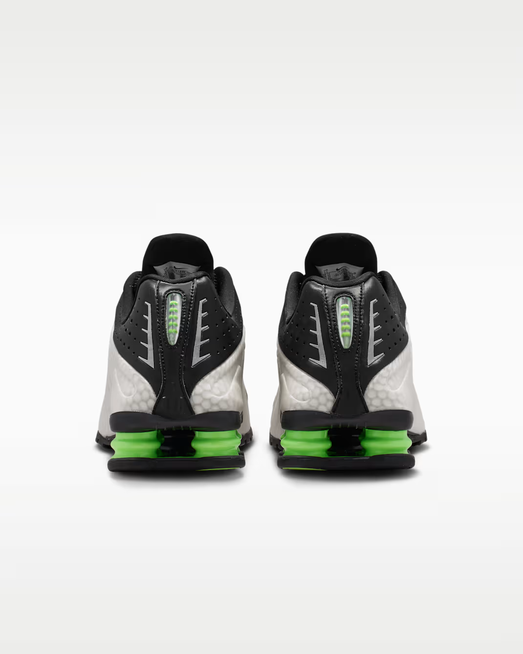 IR1946-001 Nike Shox R4 SP "Black and Lime Glow" (Men's)
