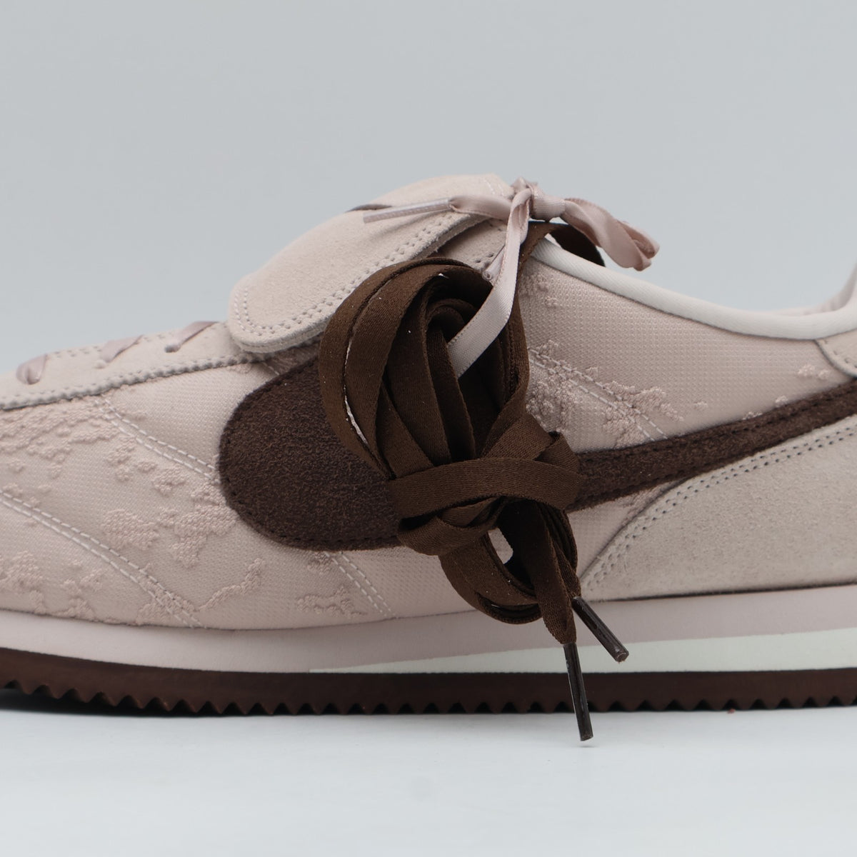 IQ3624-667 Nike Cortez Textile Silt Red Phantom Light Chocolate (Women's)