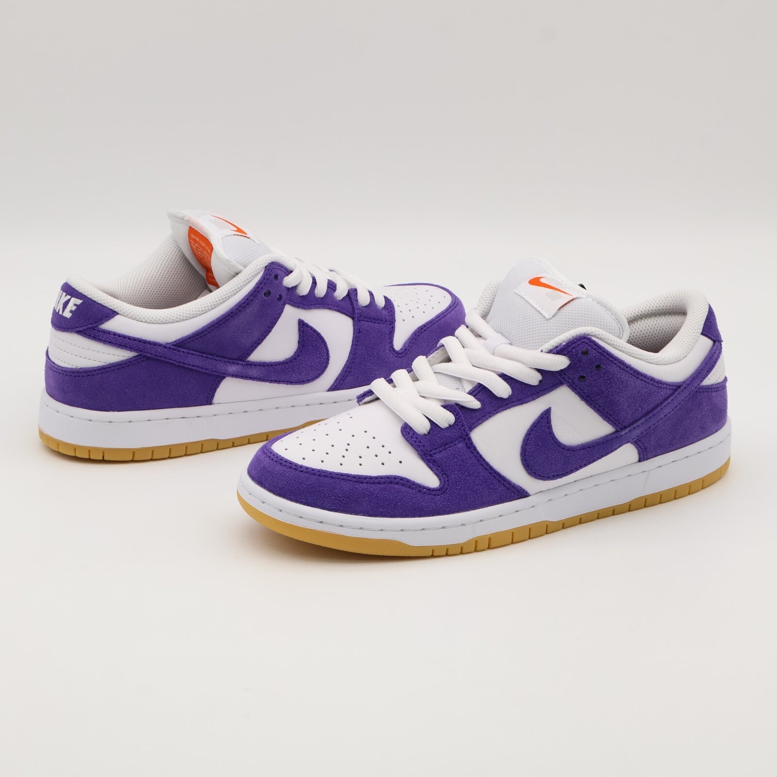 DV5464-500 Nike SB Dunk Low Pro ISO Orange Label Court Purple Gum (Men's)