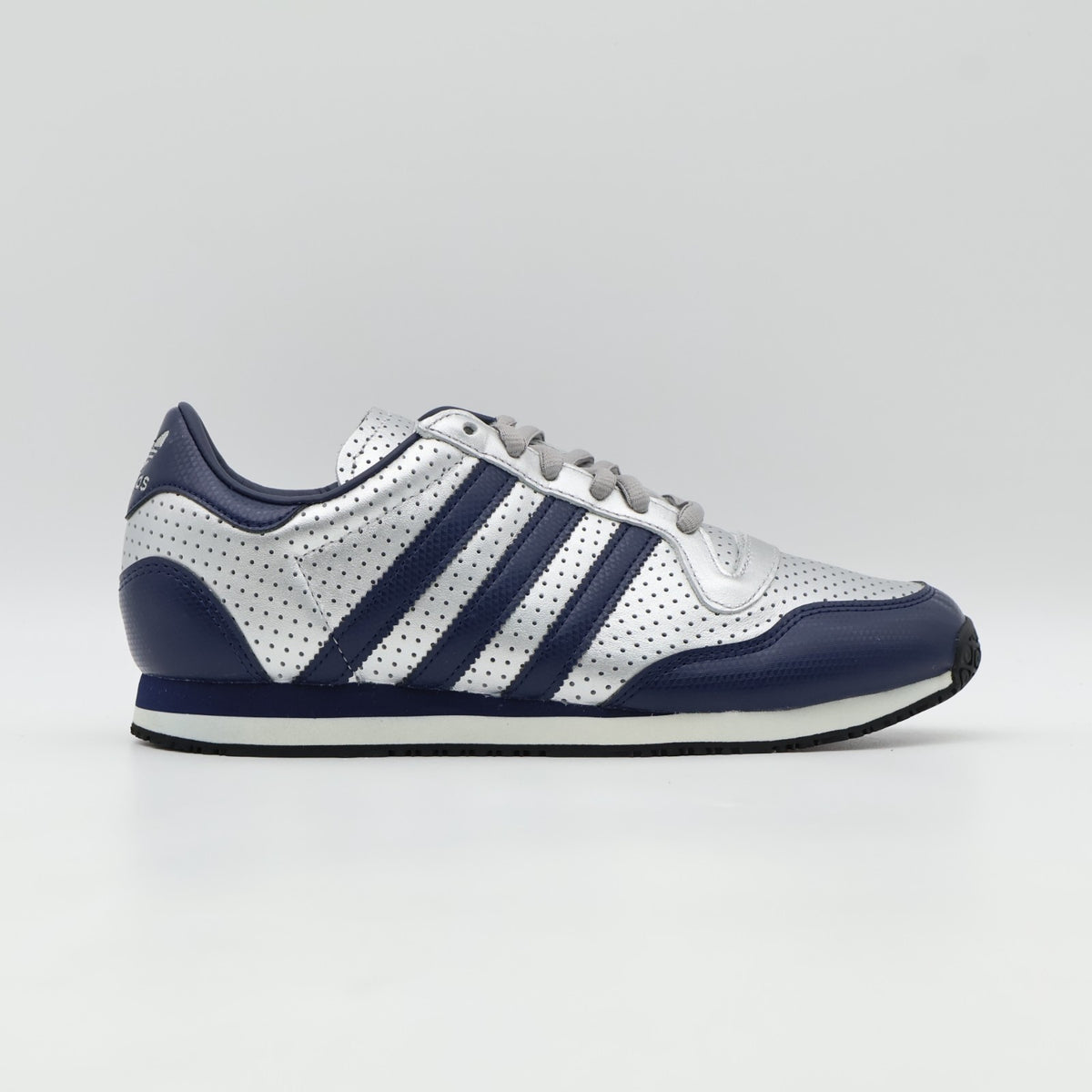 JR1614 adidas Originals Galaxy OG Silver Metallic Night Indigo Off White (Men's)