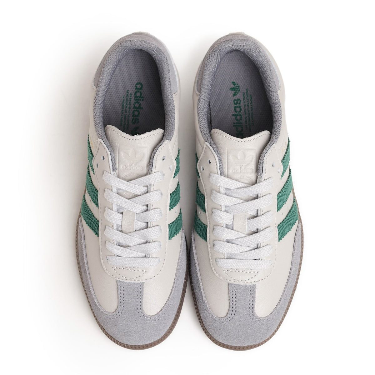 IH6814 adidas Samba OG "Grey One/Collegiate Green (Men's)