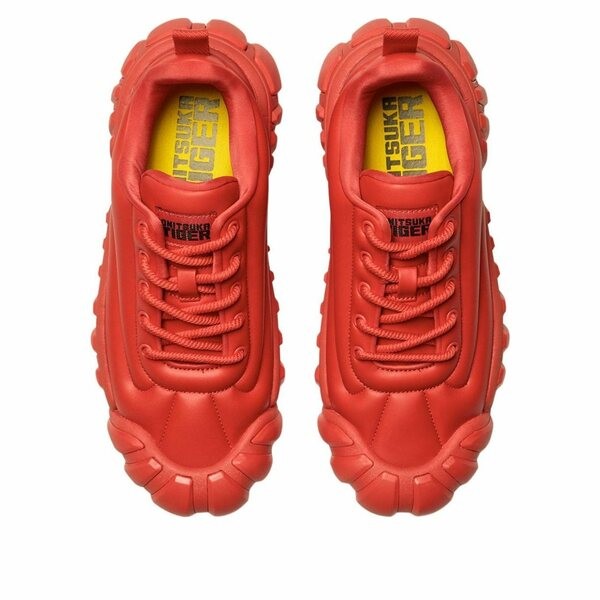 1183C147-600 Onitsuka Tiger Dentigre Puff Fiery Red (Men's)