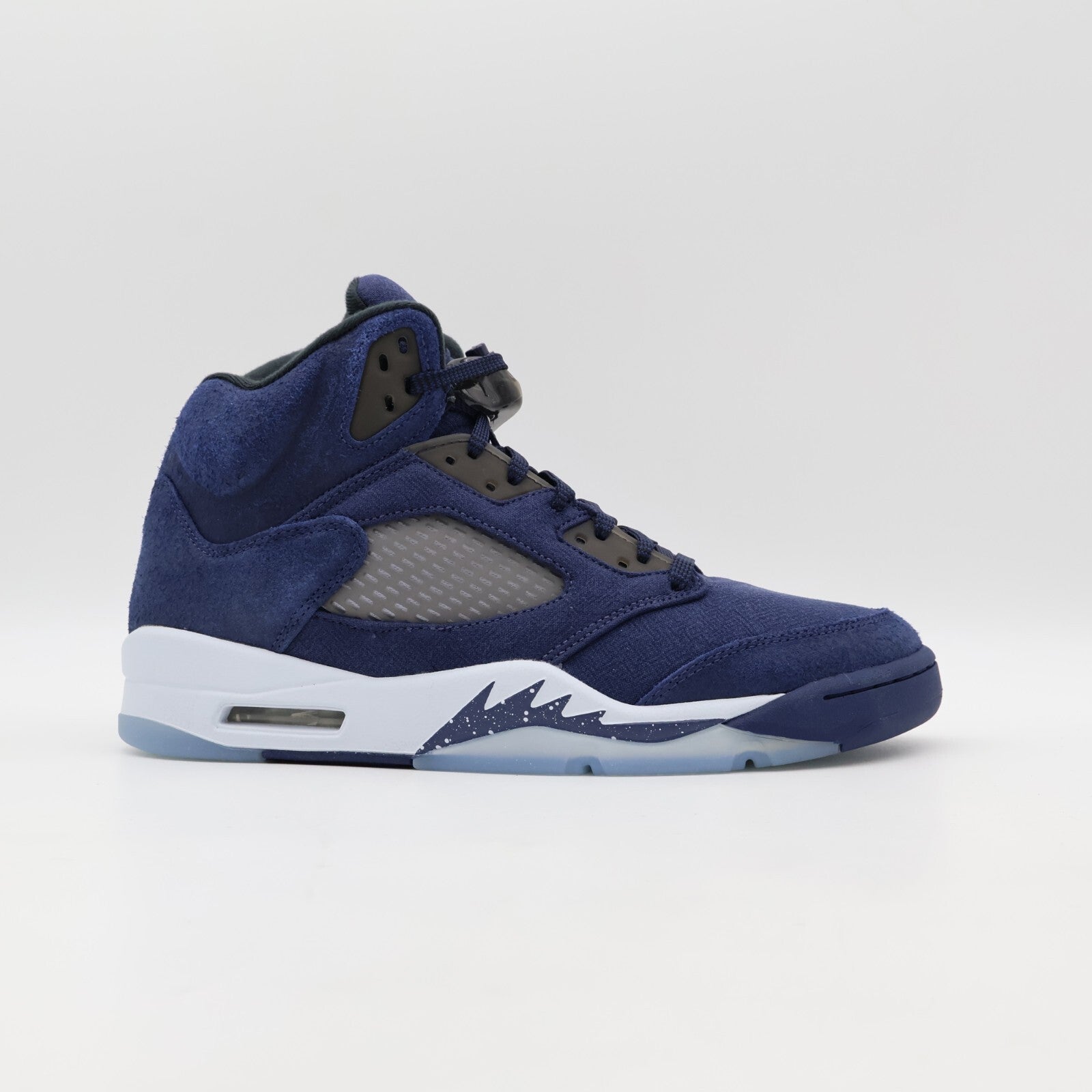 FD6812-400 Nike Air Jordan 5 Retro SE Midnight Navy Blue Georgetown Grey (Men's)