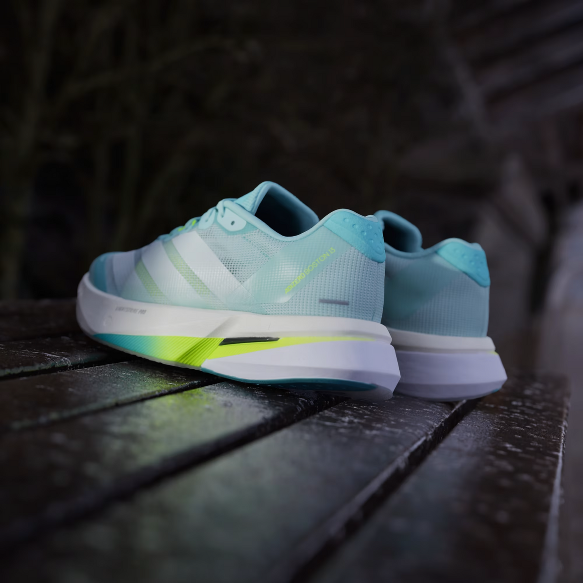 JS4957 adidas Adidas Boston 13 Seafloor Quartz Zero Metallic Lucid Lemon (Men's)