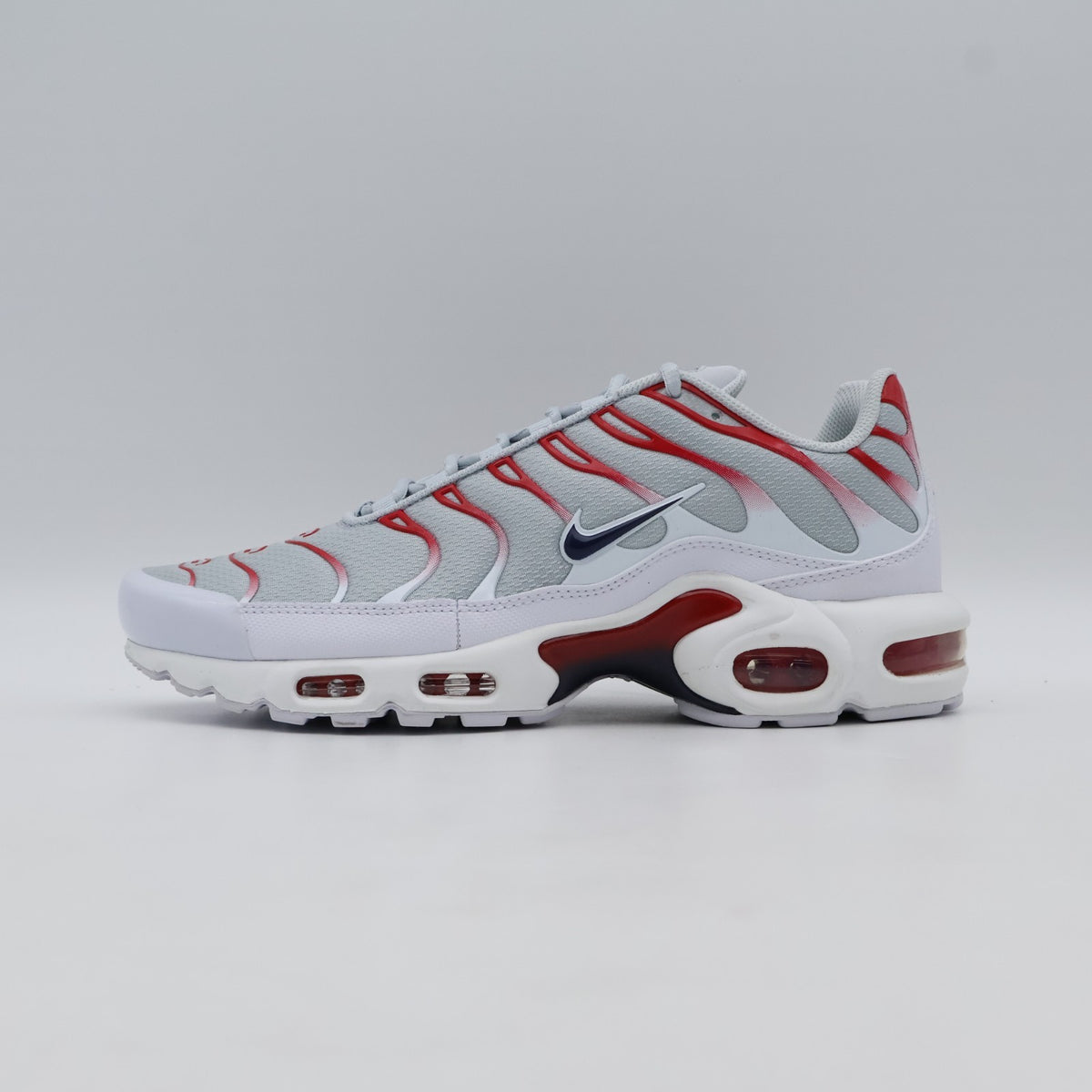 DM0032-034 Nike Air Max Plus Pure Platinum University Red (Men's)