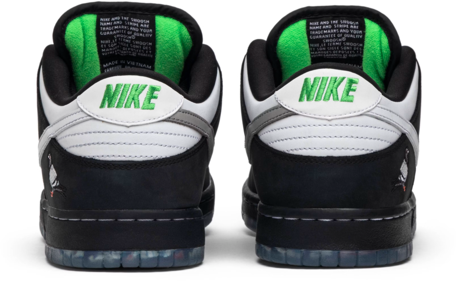 BV1310-013 STAPLE Ã Nike SB Dunk Low "Pigeon Black/White" (Men's)