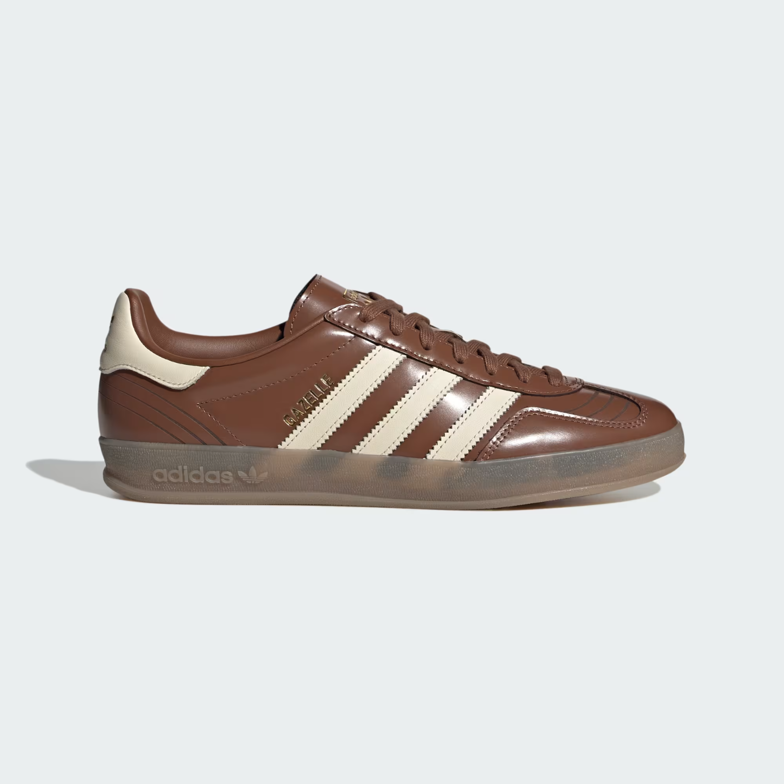 IH9680 Adidas Gazelle Indoor "Preloved Brown/Wonder White" (Men's)