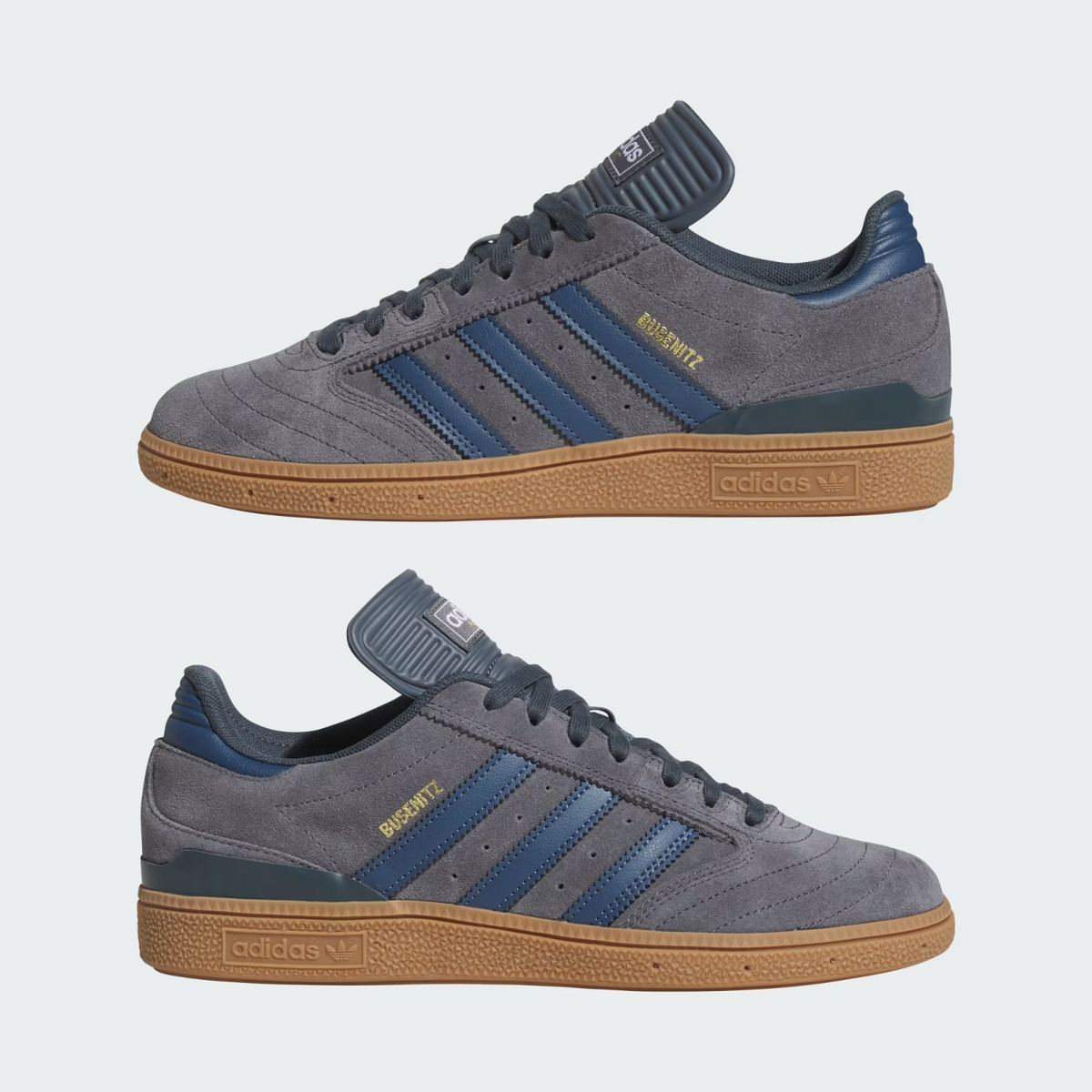JP8603 adidas Originals Busenitz Pro Onix Preloved Ink Gum (Men's)