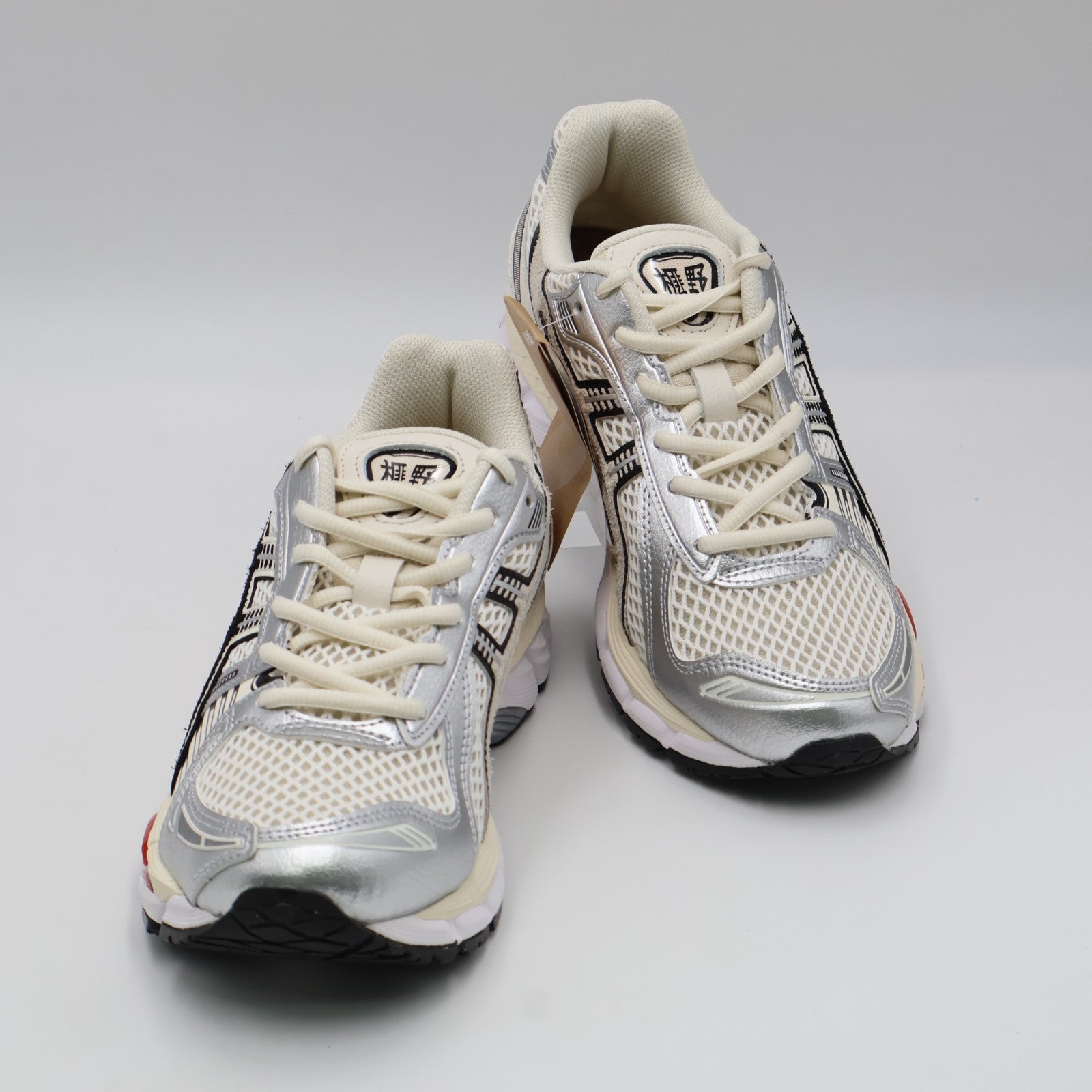 1203B103-100 Lapstone & Hammer Ã Asics Gel-Kayano 12.1 Cream Pure SIlver (Men's)