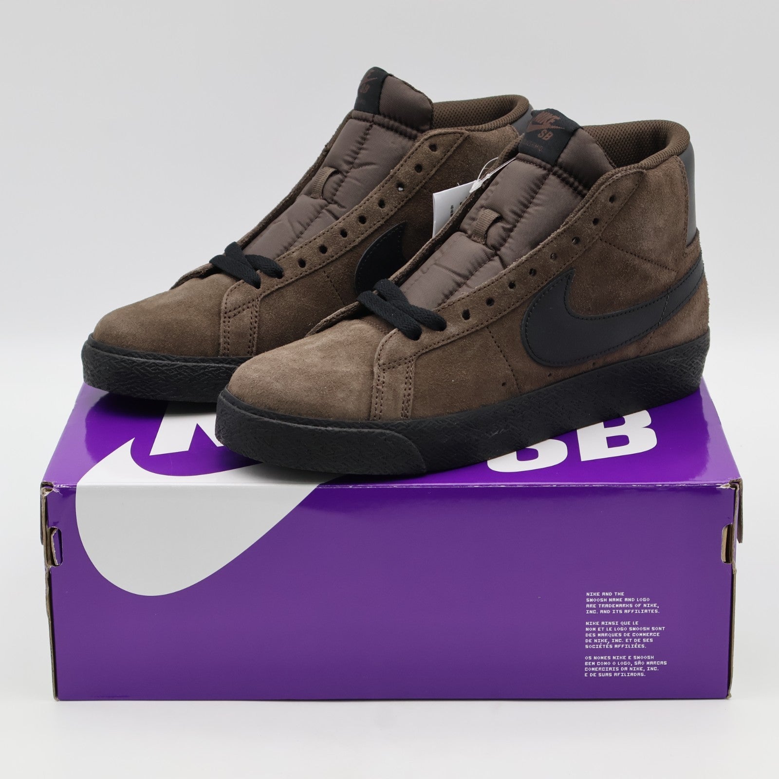 FD0731-201 Nike SB Zoom Blazer Mid Baroque Brown Black (Men's)
