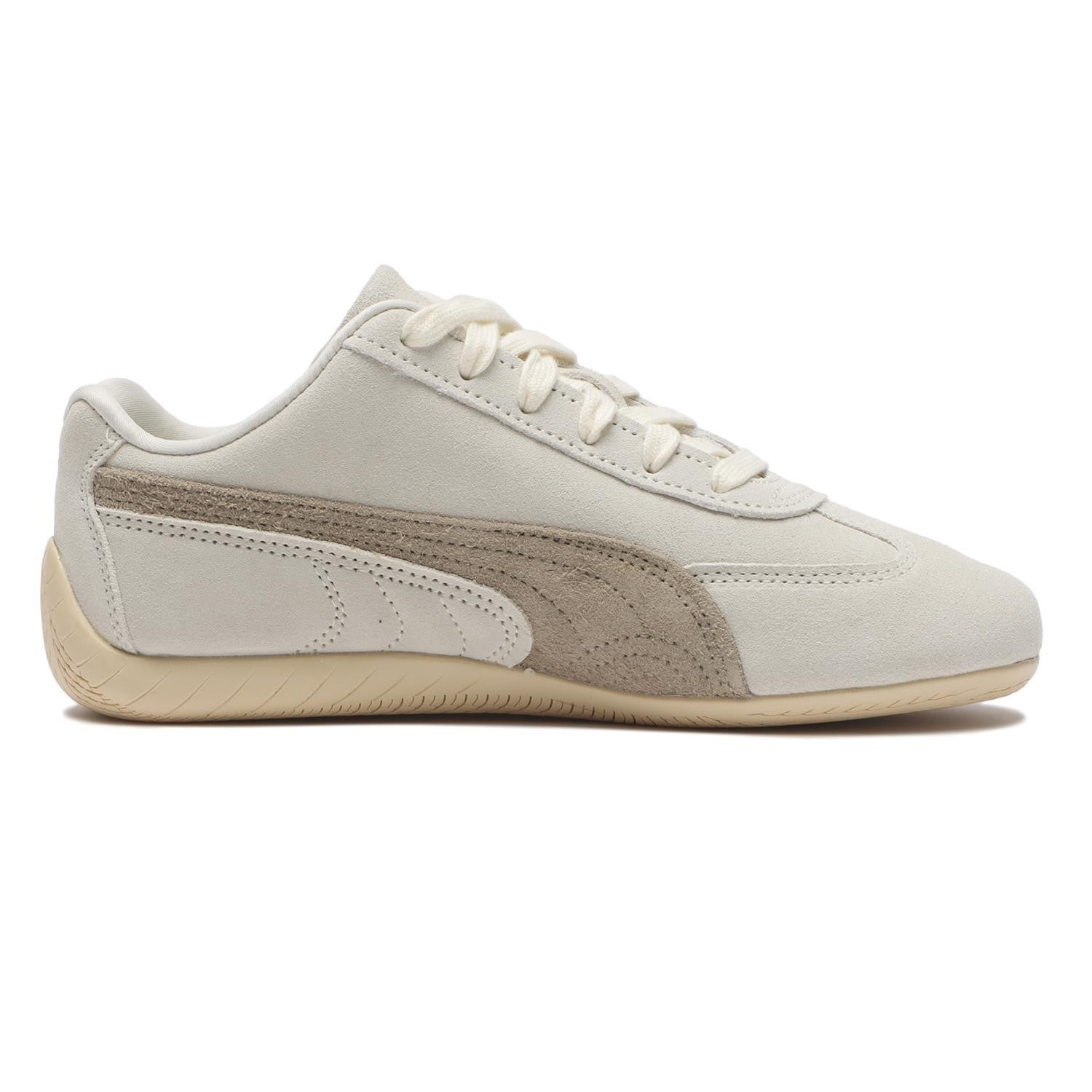 403619-01 Puma Speedcat Elevated Warm White Ice Coffee (Women's)