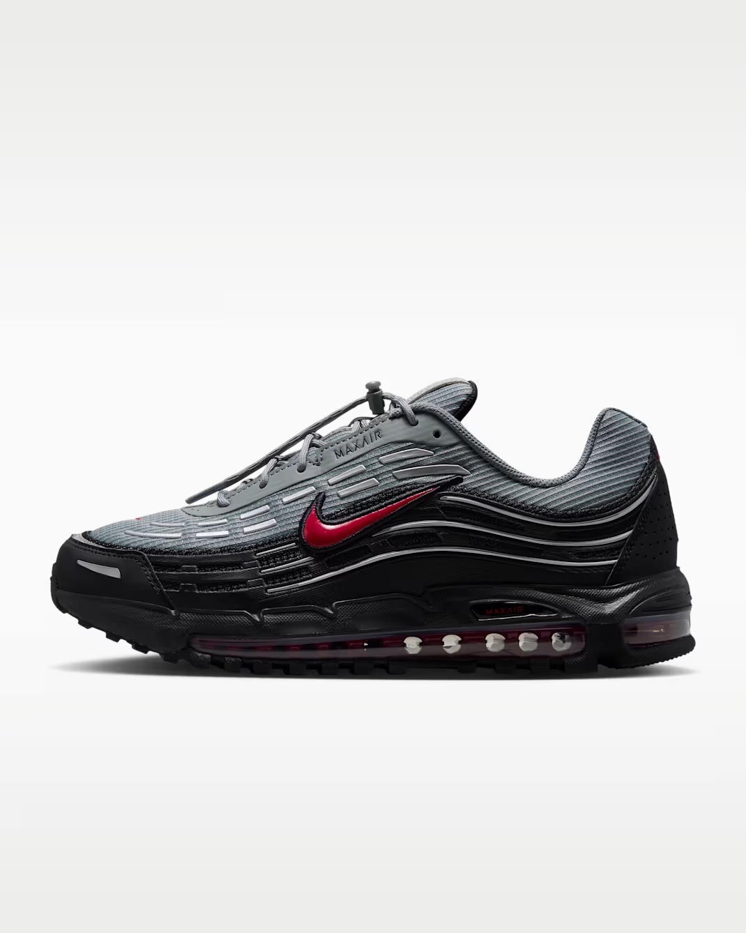 IO3037-003 Nike Air Max TL 2.5 Smoke Grey/Black/Dark Smoke Grey/Tough Red(Men's)