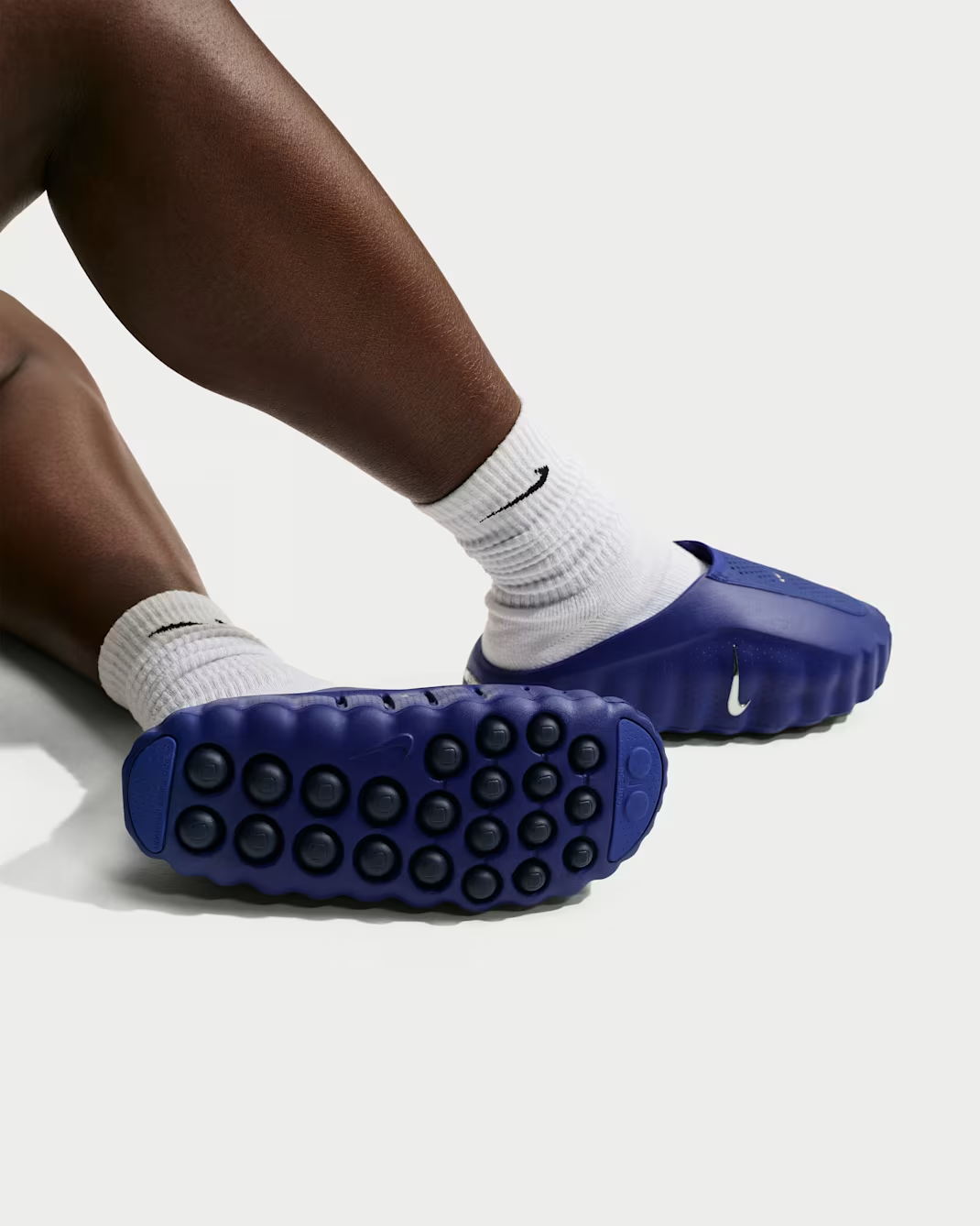HQ4309-400 Nike Mind 001 Mules "Old Royal/Midnight Navy" (Women's)