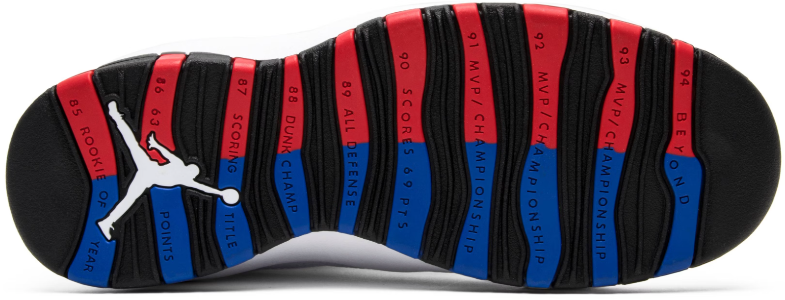310805-160 Nike Air Jordan 10 Retro "Russell Westbrook" (Men's)