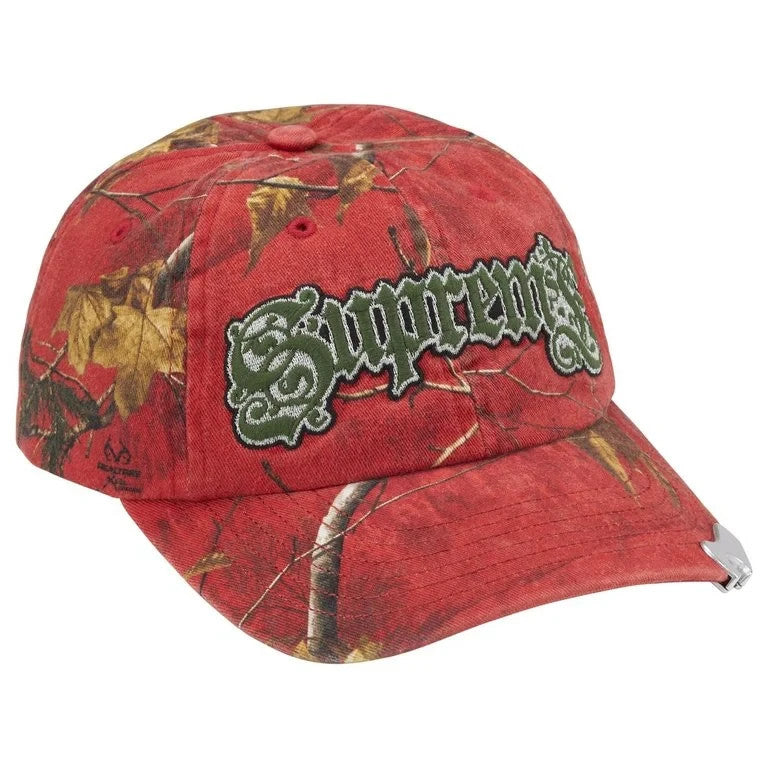 Supreme Bottle Opener 6-Panel Realtree Xtra Red Camo