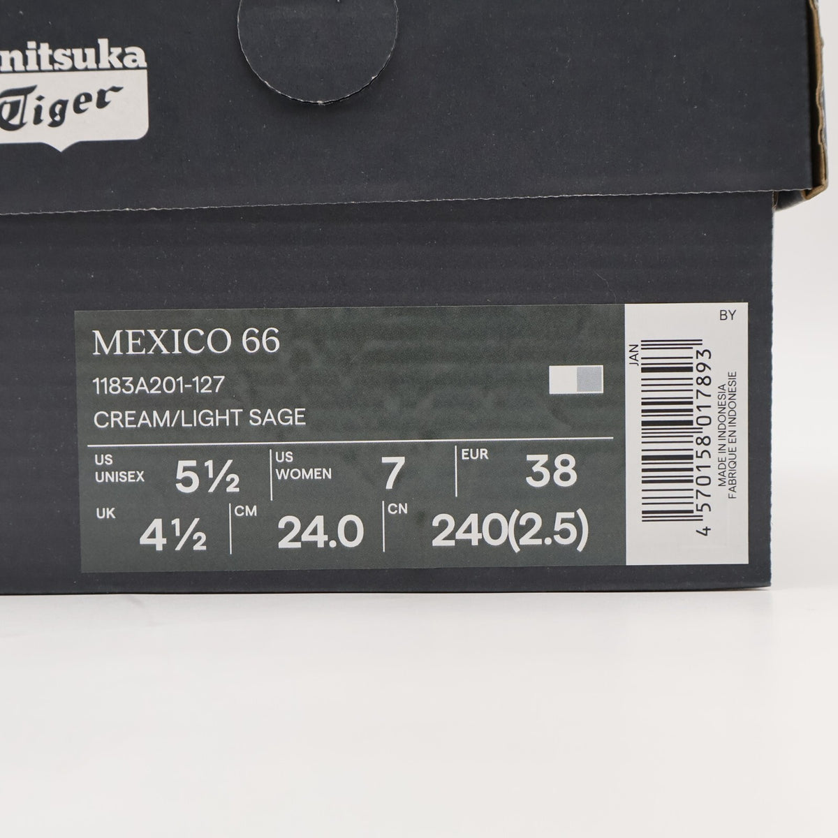 1183A201-127 Onitsuka Tiger Mexico 66 Cream Light Sage (Men's)