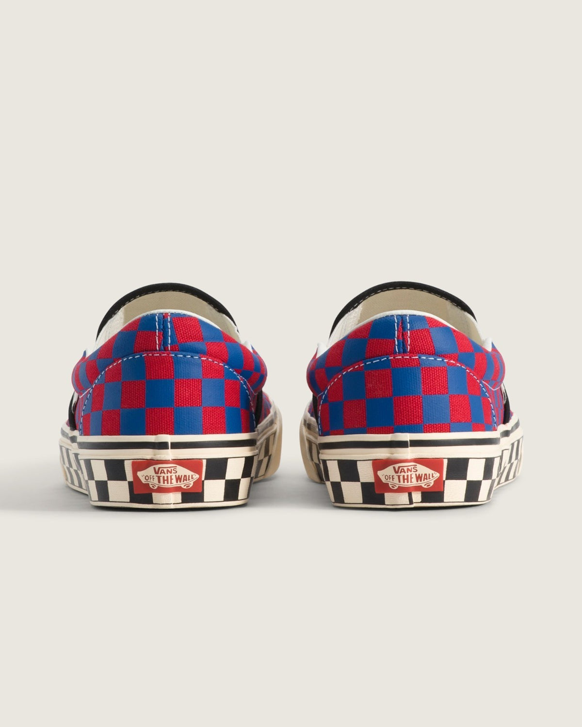 VN000DAHRDB Vans Classic Slip-On "Red/Blue" (Men's)