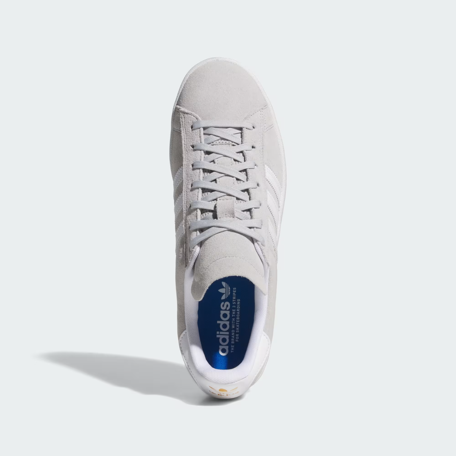 JP8541 adidas Originals Campus ADV Grey Two Cloud White Gold Metallic (Men's)