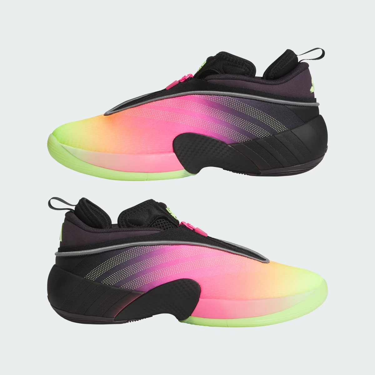 JR7697 adidas D.O.N. Issue 7 Aurora Black Lucid Pink Hi-Res Yellow (Men's)