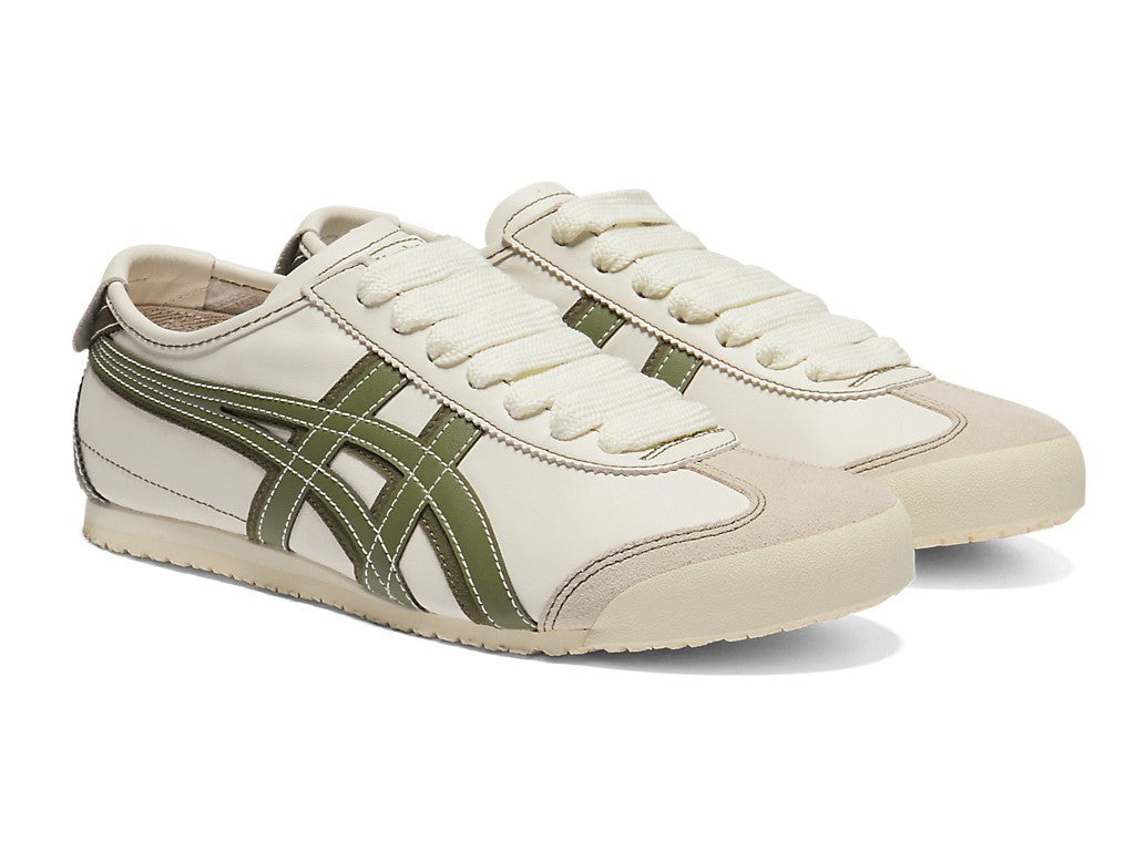 1183C679-102 Onitsuka Tiger Mexico 66 "Cream/Moss" (Men's)