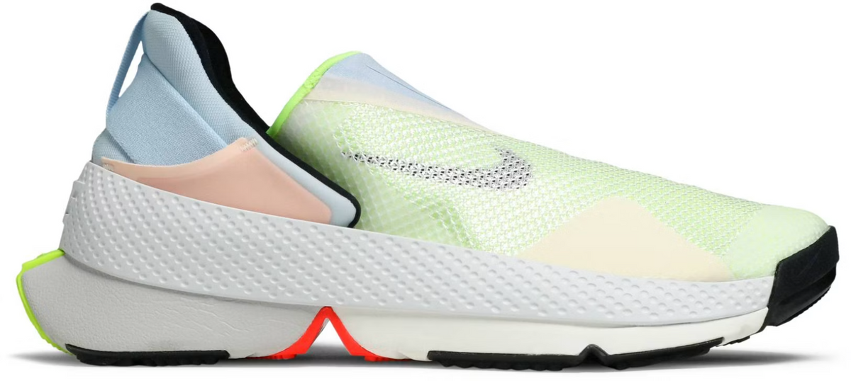 CW5883-100 NIKE GO FLYEASE "WHITE/CELESTINE BLUE-VOLT" (Men's)