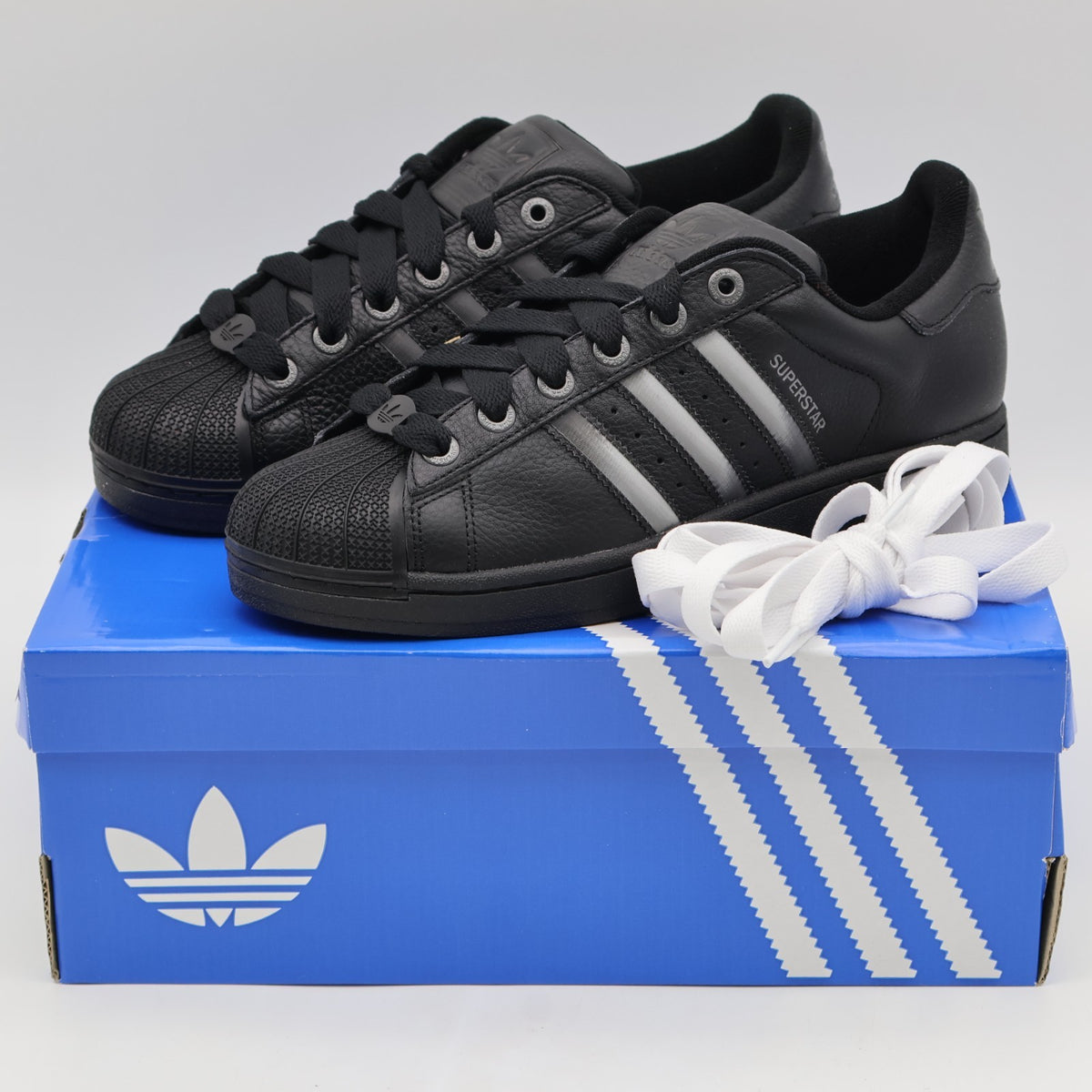 JQ3914 adidas Originals Superstar 2 Core Black Matte Silver Carbon  (Men's)