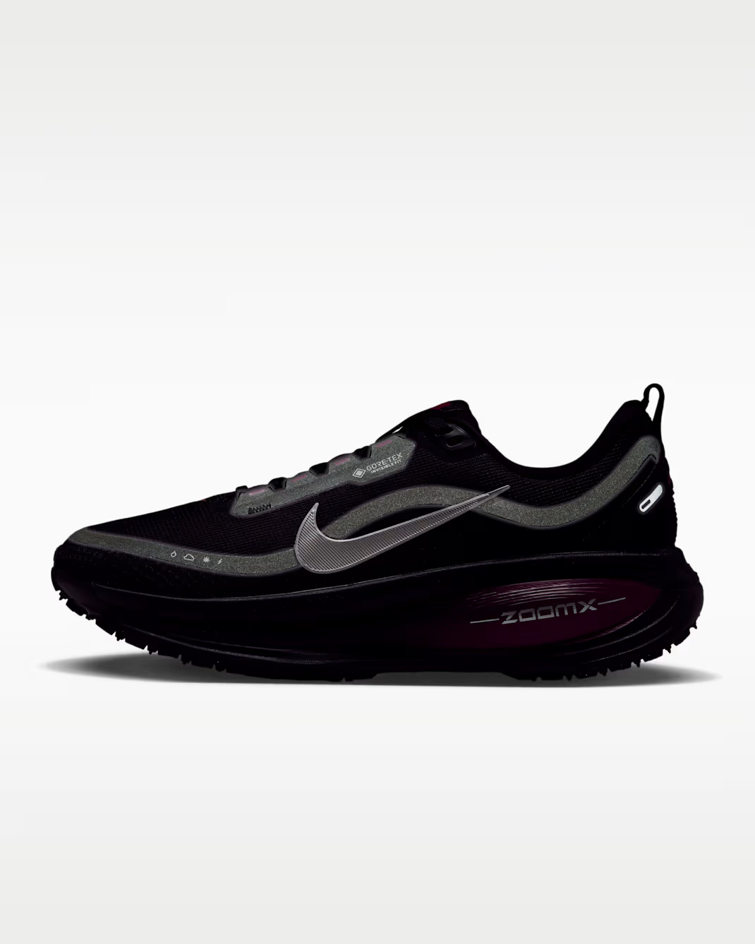 HQ7002-005 Nike Vomero 18 GORE-TEX "Black/True Berry" (Women's)