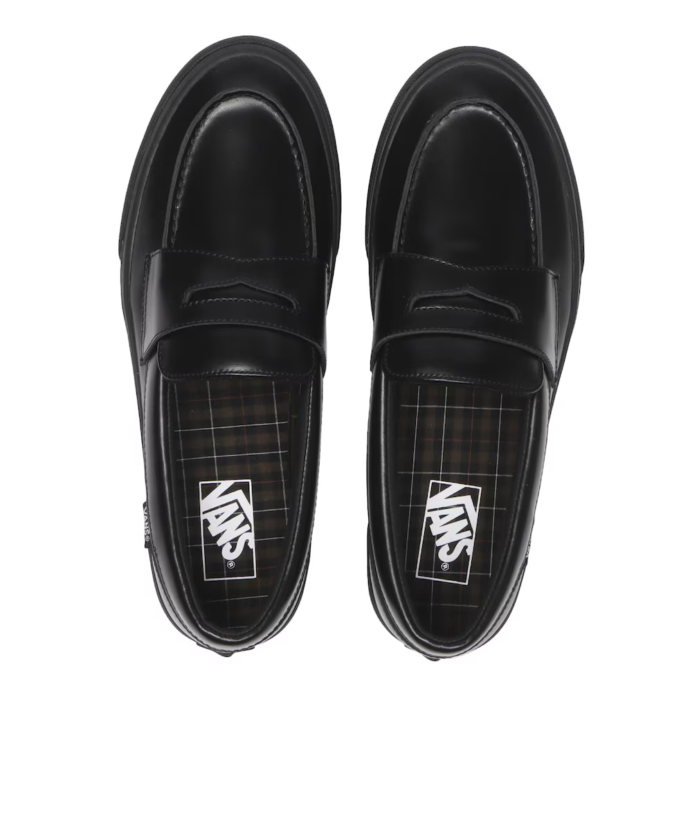 714351-0001 Vans Loafer "Black" (V296 LEA) (Men's)