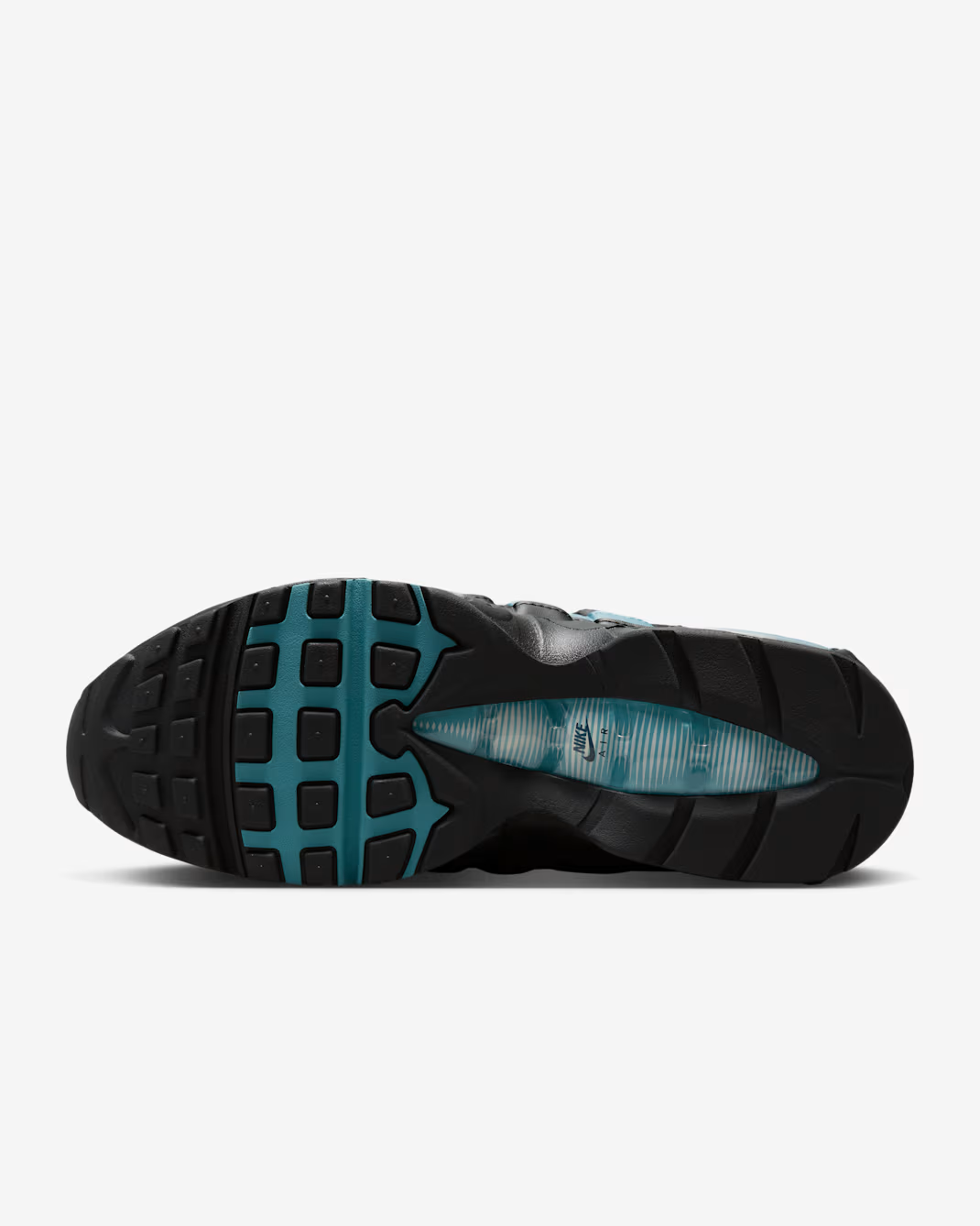 IB1667-004 Nike Air Max 95 OG Big Bubble Smoky Blue Black (Men's)